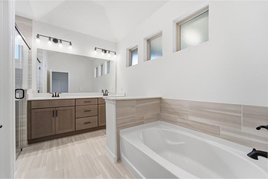 Furnished interior view inside a new home in La Terra, Celina (Image 8).