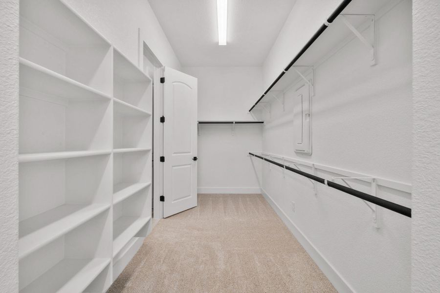 Walk-in closet in Primary Bedroom