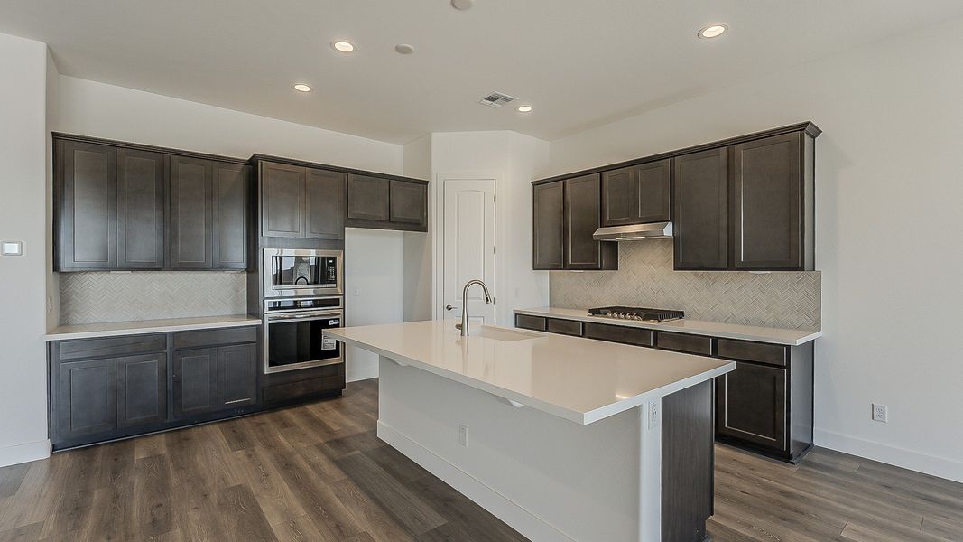 Furnished interior view inside a new home in Hacienda at Estrella, Goodyear (Image 16).