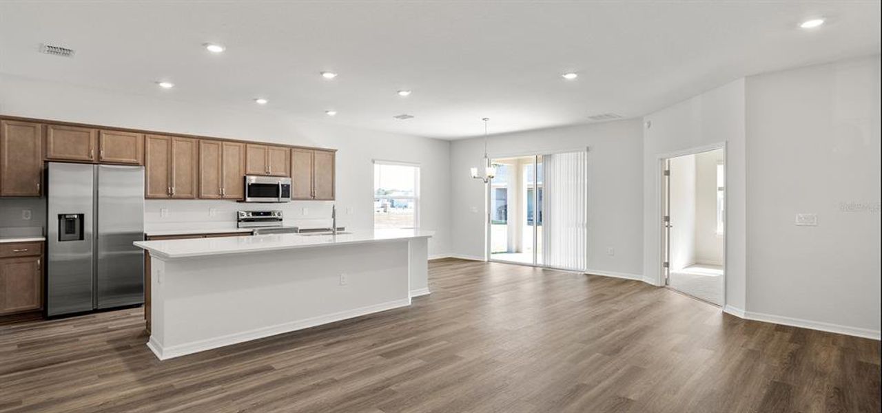 Furnished interior view inside a new home in Copperleaf, Ocala (Image 8).