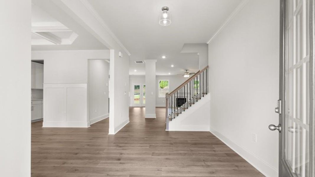 Spacious, unfurnished interior of a new home in Haven Abbey, Cumming (Image 27). Spacious, unfurnished interior of a new home in Haven Abbey, Cumming (Image 27).