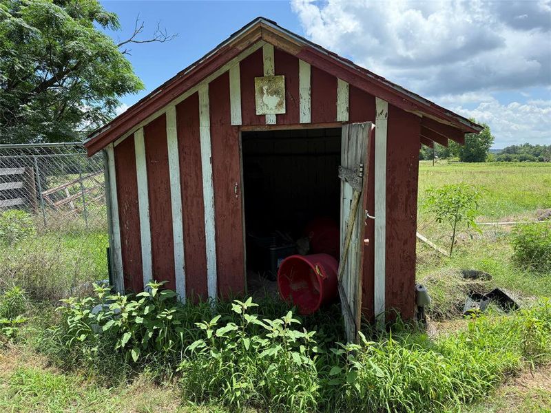 Exterior details and patio area of a home in , Scroggins (Image 3). Exterior details and patio area of a home in , Scroggins (Image 3).