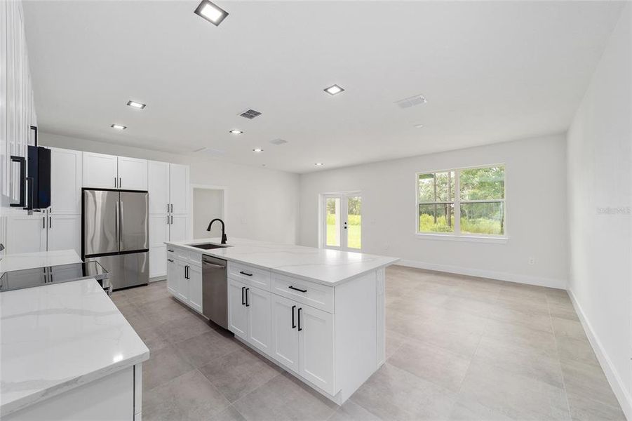 Furnished interior view inside a new home in , Ocala (Image 8).