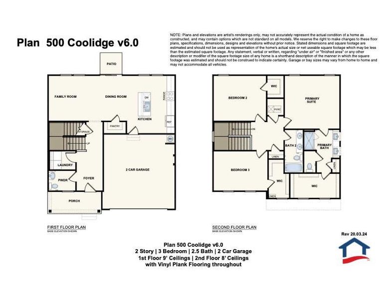 2D floor plan layout of this home in , Denver, NC (Image 5).