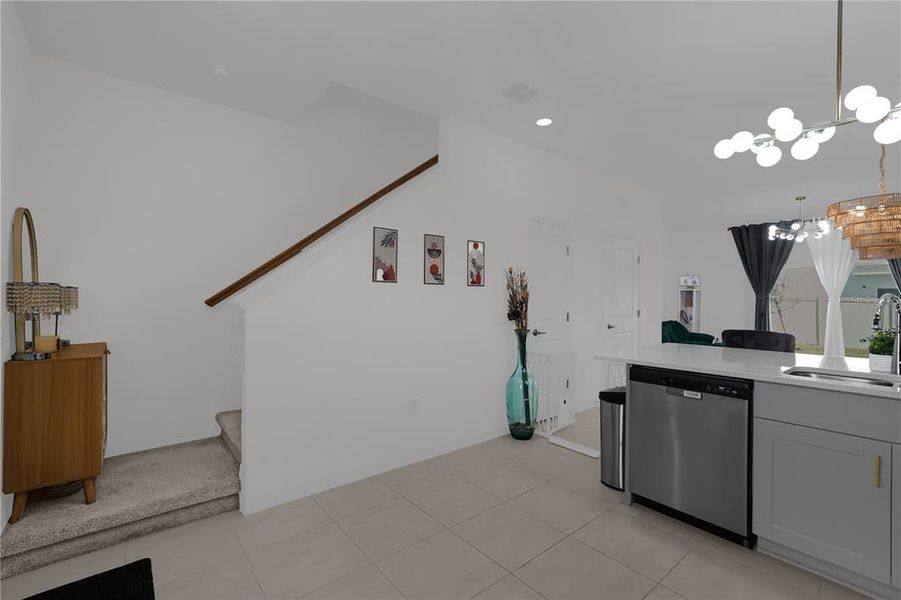 Furnished interior view inside a new home in , Kissimmee (Image 17).