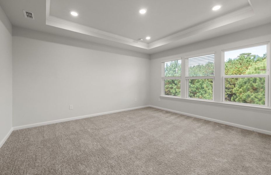Spacious, unfurnished interior of a new home in Prestwick, Apex (Image 12).