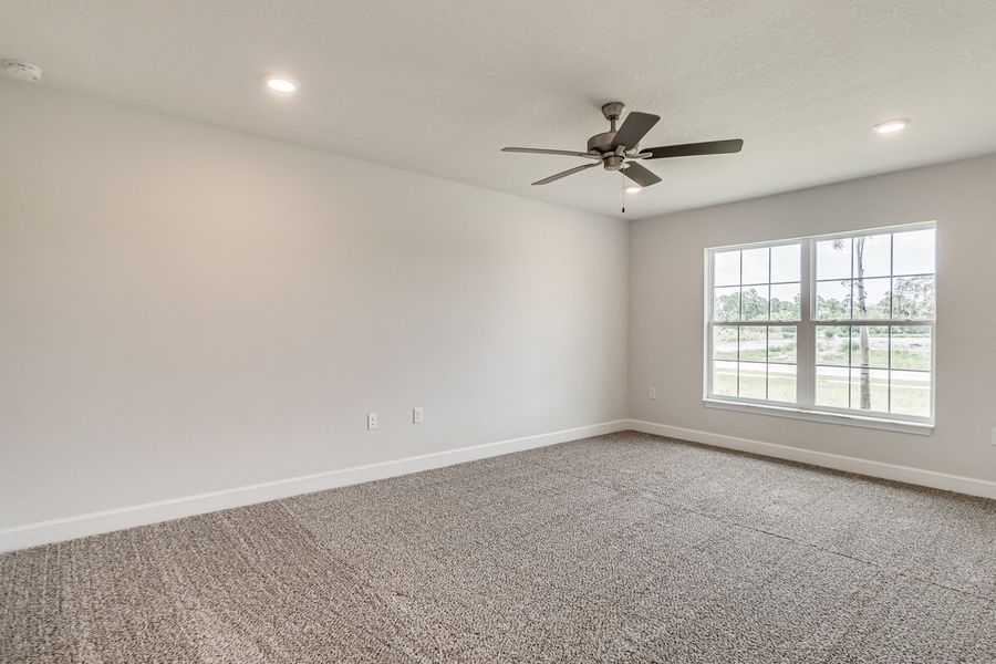 Representative unfurnished interior of a home built from the 2010 by Adams Homes in Veria, Oak Hill (Image 18). Representative unfurnished interior of a home built from the 2010 by Adams Homes in Veria, Oak Hill (Image 18).
