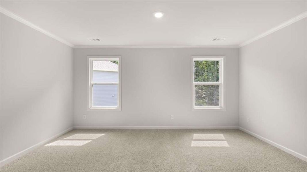 Spacious, unfurnished interior of a new home in Holland Estates, Powder Springs (Image 35). Spacious, unfurnished interior of a new home in Holland Estates, Powder Springs (Image 35).