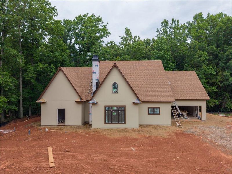 In-progress construction of a new home in , Dallas, GA (Image 2). In-progress construction of a new home in , Dallas, GA (Image 2).