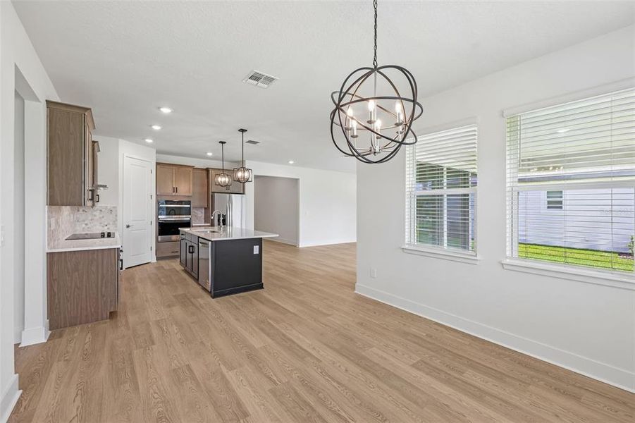 Furnished interior view inside a new home in Ridgehaven - Reserve Series, Ormond Beach (Image 4). Furnished interior view inside a new home in Ridgehaven - Reserve Series, Ormond Beach (Image 4).