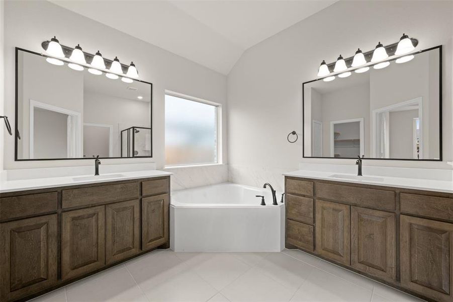 Furnished interior view inside a new home in Mockingbird Hills, Joshua (Image 3). Furnished interior view inside a new home in Mockingbird Hills, Joshua (Image 3).