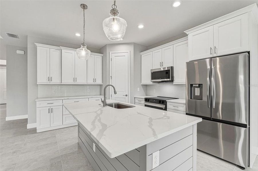 Furnished interior view inside a new home in , Rotonda West (Image 9).