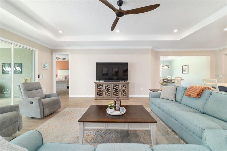 Furnished interior view inside a new home in , Ocala (Image 51). Furnished interior view inside a new home in , Ocala (Image 51).