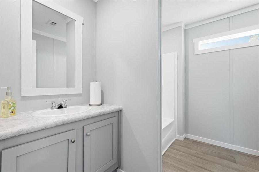 Furnished interior view inside a new home in , Gordonville (Image 16).