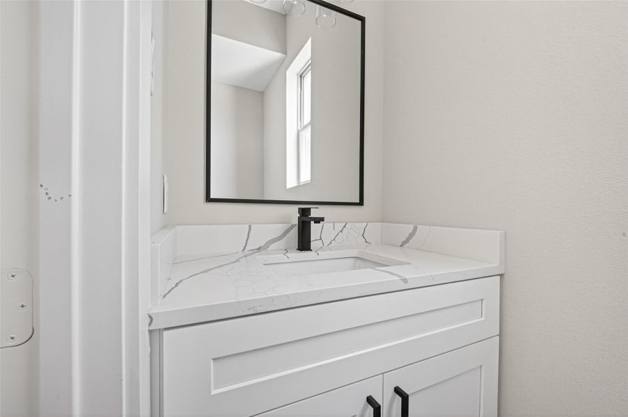 Close-up of interior finishes inside a home in , Houston (Image 18).