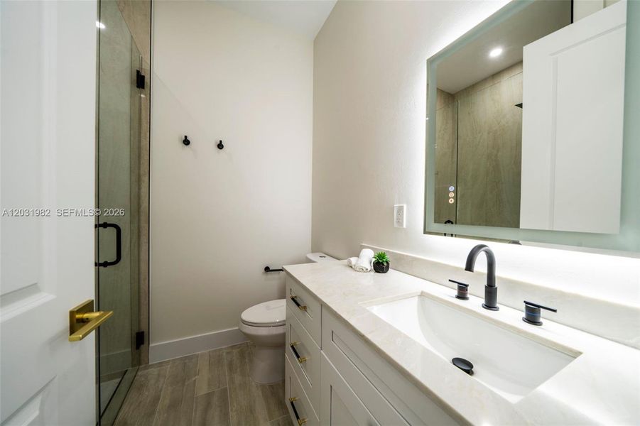 Furnished interior view inside a new home in , Naples (Image 17).
