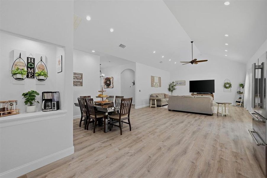 Furnished interior view inside a new home in , Gainesville (Image 18).