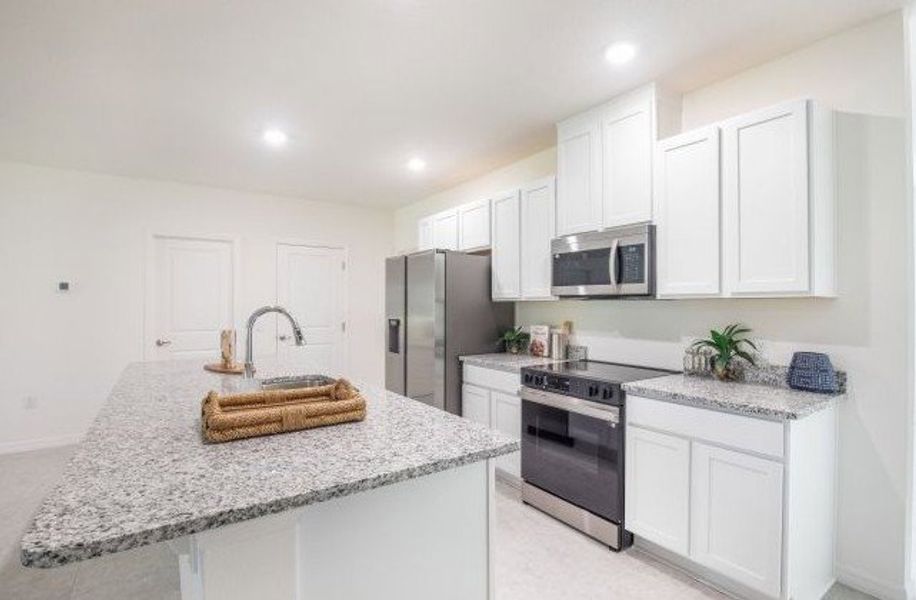 Furnished interior view inside a new home in Coastal Communities, Edgewater (Image 8).