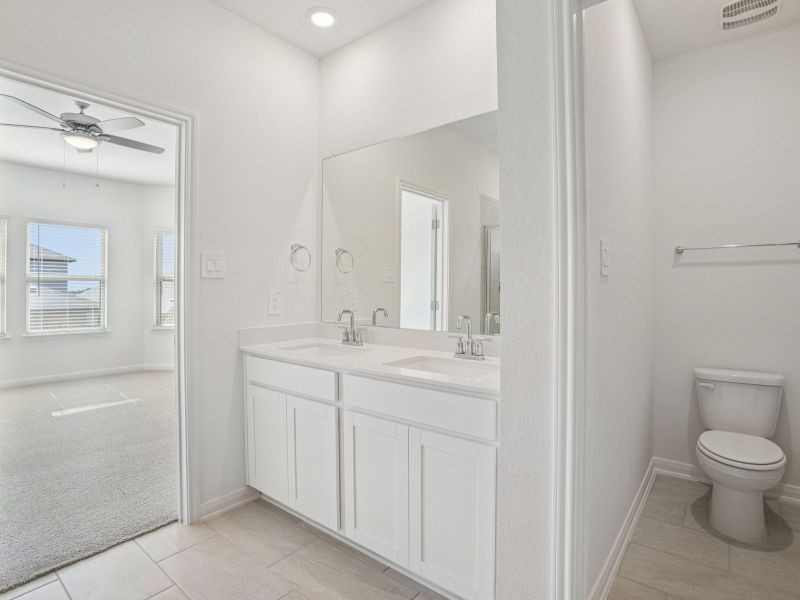 Furnished interior view inside a new home in Legendary Trails - Premier Series, Cibolo (Image 10).