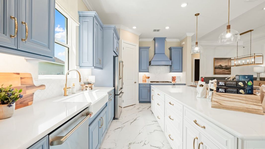 Furnished interior view inside a new home in Coasterra Community Group Page, Palmetto (Image 12).