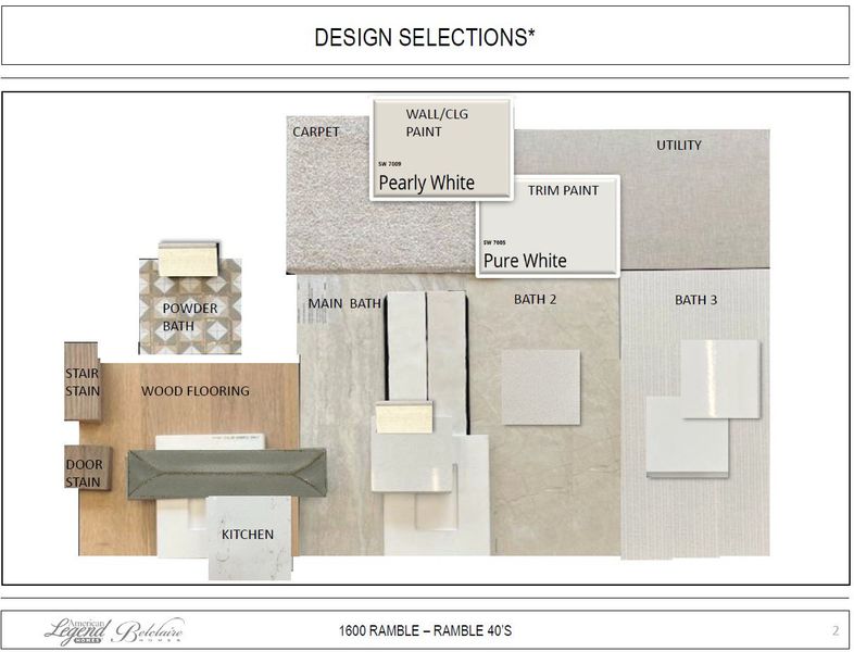 Representative photo of design selections for 1600 Ramble Way Representative photo of design selections for 1600 Ramble Way