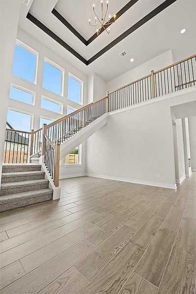 Representative unfurnished interior of a home built from the The Paso Robles by Westin Homes in ARTAVIA® - 65' Art Collection, Conroe (Image 16).