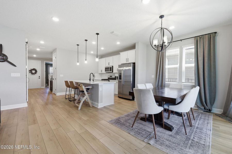 Furnished interior view inside a new home in Tributary, Yulee (Image 18).