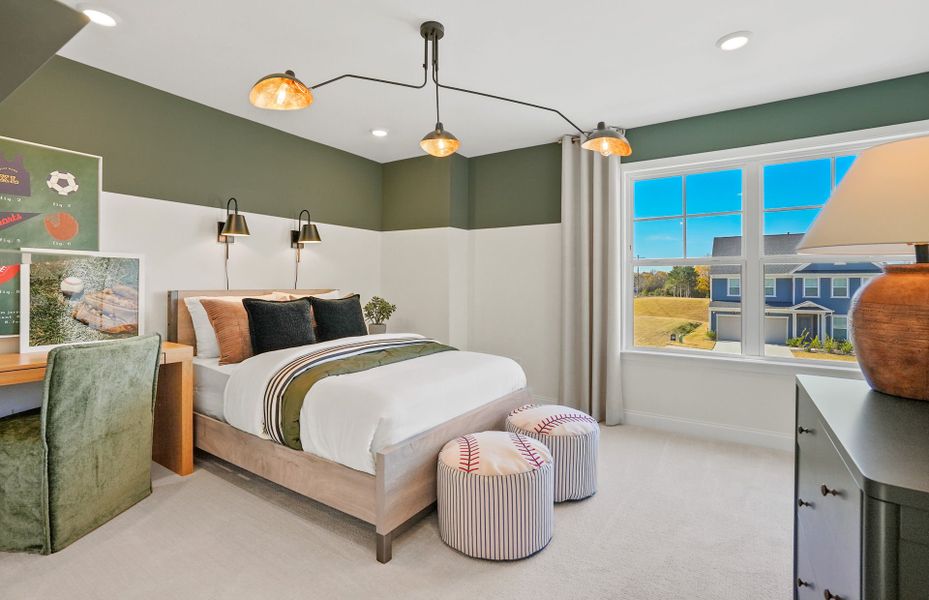 Representative furnished interior of a home built from the Murphy by Pulte Homes in Cannon Run, Concord (Image 10).