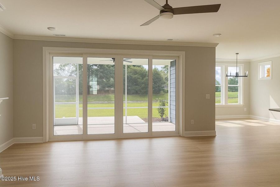 Spacious, unfurnished interior of a new home in WyndWater, Hampstead (Image 10). Spacious, unfurnished interior of a new home in WyndWater, Hampstead (Image 10).