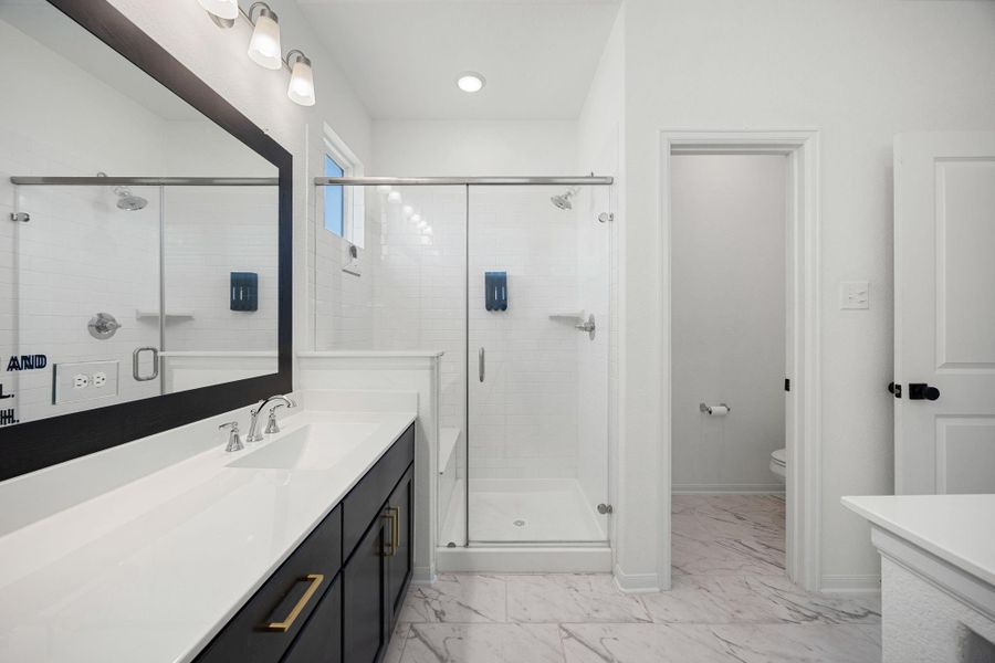 Furnished interior view inside a new home in , Cypress (Image 18).