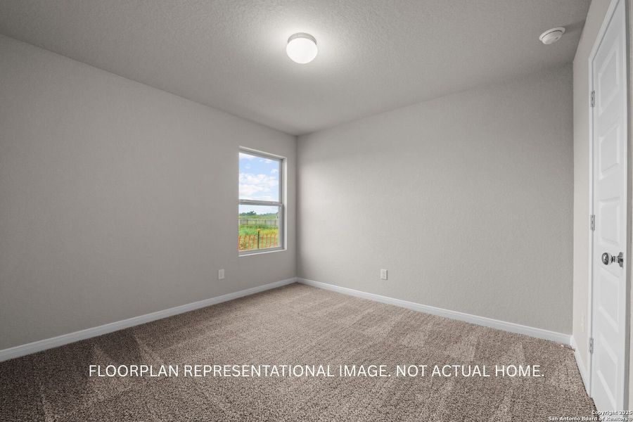 Spacious, unfurnished interior of a new home in Paloma Park, Converse (Image 11). Spacious, unfurnished interior of a new home in Paloma Park, Converse (Image 11).