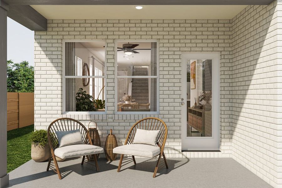 Furnished interior view inside a new home in Union Collection at Park Central, Georgetown (Image 18). Furnished interior view inside a new home in Union Collection at Park Central, Georgetown (Image 18).