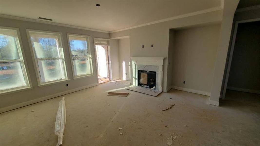 In-progress construction of a new home in Terraces at Paravel, Acworth, GA (Image 9). In-progress construction of a new home in Terraces at Paravel, Acworth, GA (Image 9).