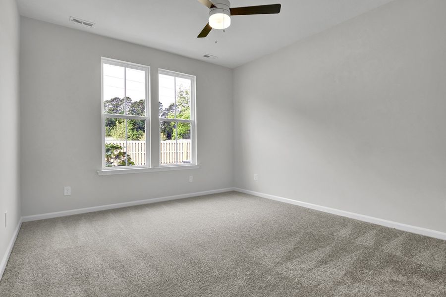 Spacious, unfurnished interior of a new home in Grand Park, Leland (Image 21).