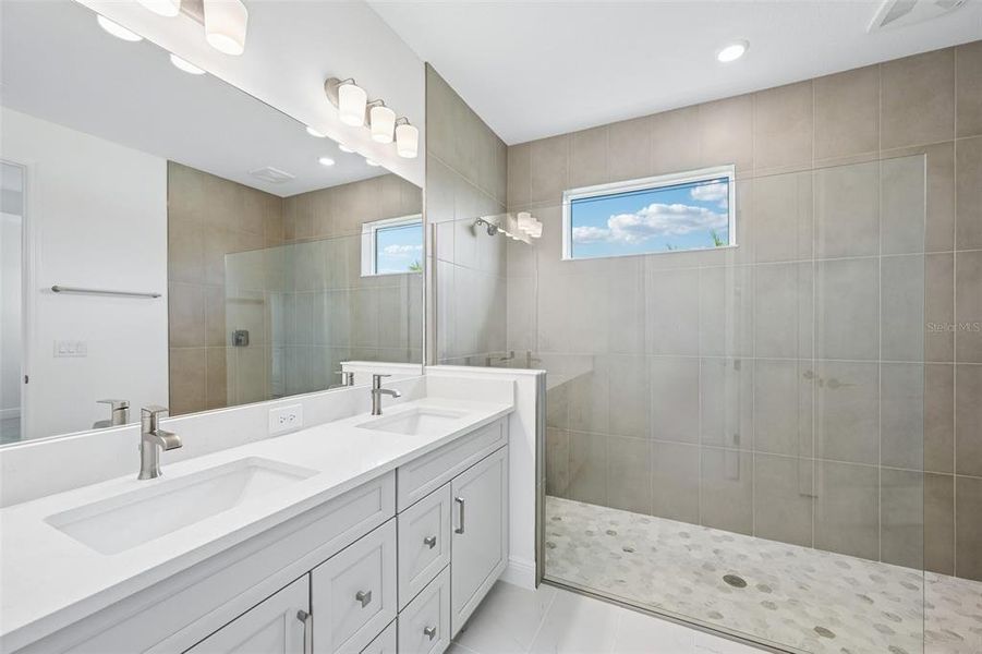 Furnished interior view inside a new home in Grand Park, Sarasota (Image 12).