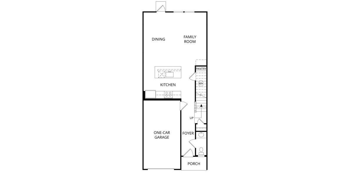 2D floor plan layout for the Atlas by Fischer Homes in Coral Cove, Panama City Beach, FL (Image 3).