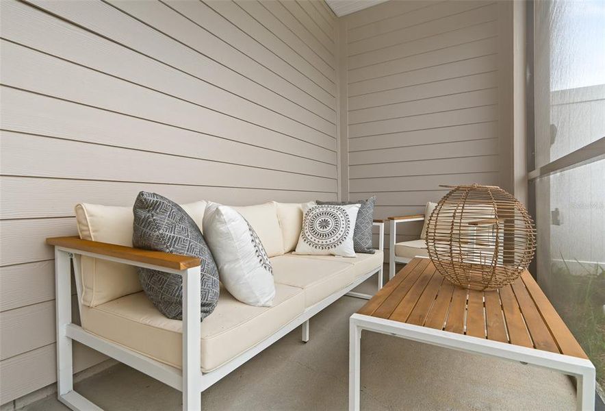 Exterior details and patio area of a home in , Ocala (Image 25).