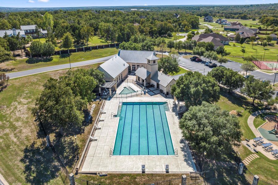 Beat the heat or get a few laps in at the Junior Olympic-sized swimming pool