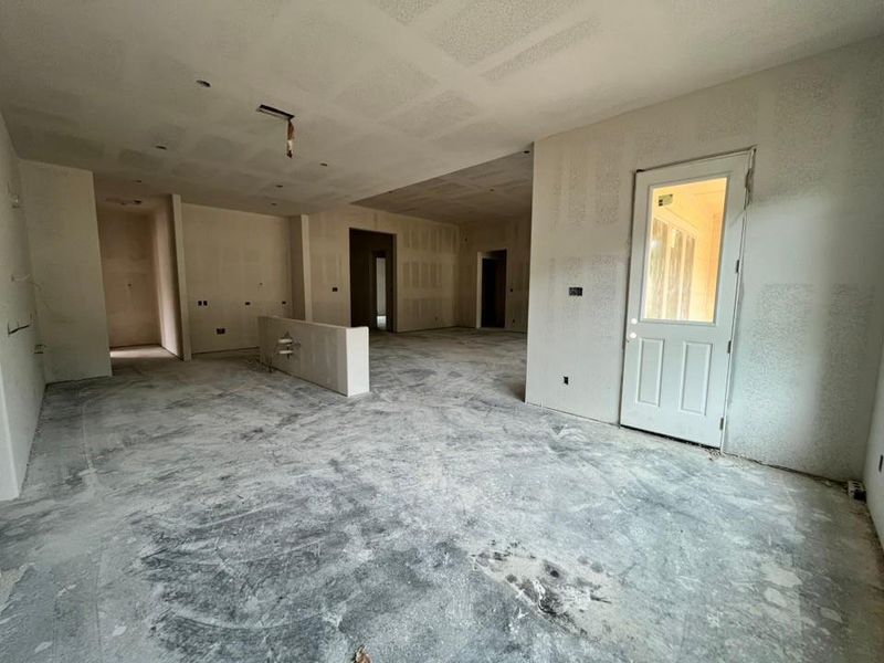 In-progress construction of a new home in Eagle Ridge Estates, Weatherford, TX (Image 3).
