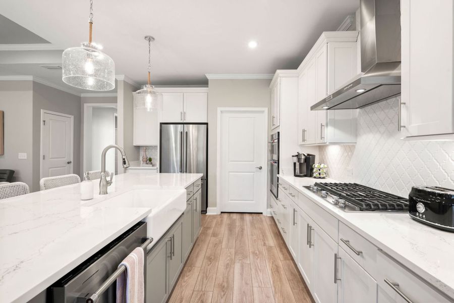 Furnished interior view inside a new home in Sun City Hilton Head, Bluffton (Image 27).