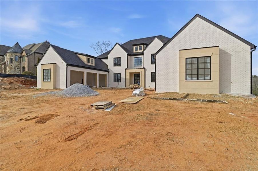 In-progress construction of a new home in , Alpharetta, GA (Image 20). In-progress construction of a new home in , Alpharetta, GA (Image 20).