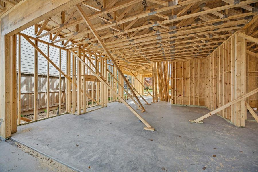 Living room with fireplace *Current construction 2/26/26