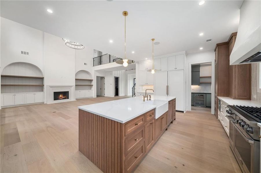 Furnished interior view inside a new home in , Roswell (Image 12).