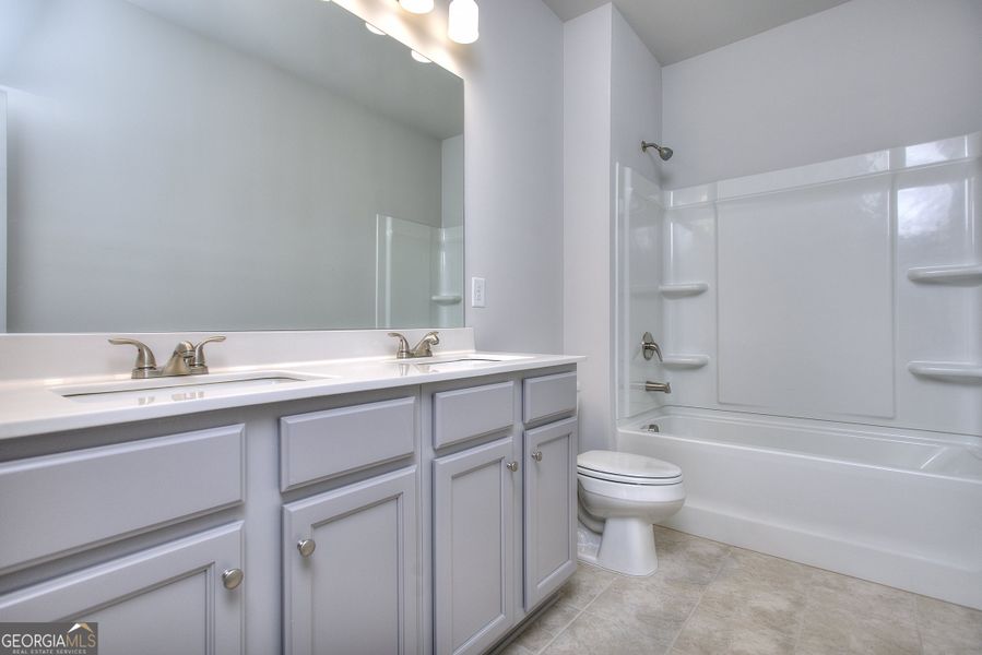 Furnished interior view inside a new home in Morning Creek Forest, Atlanta (Image 9).