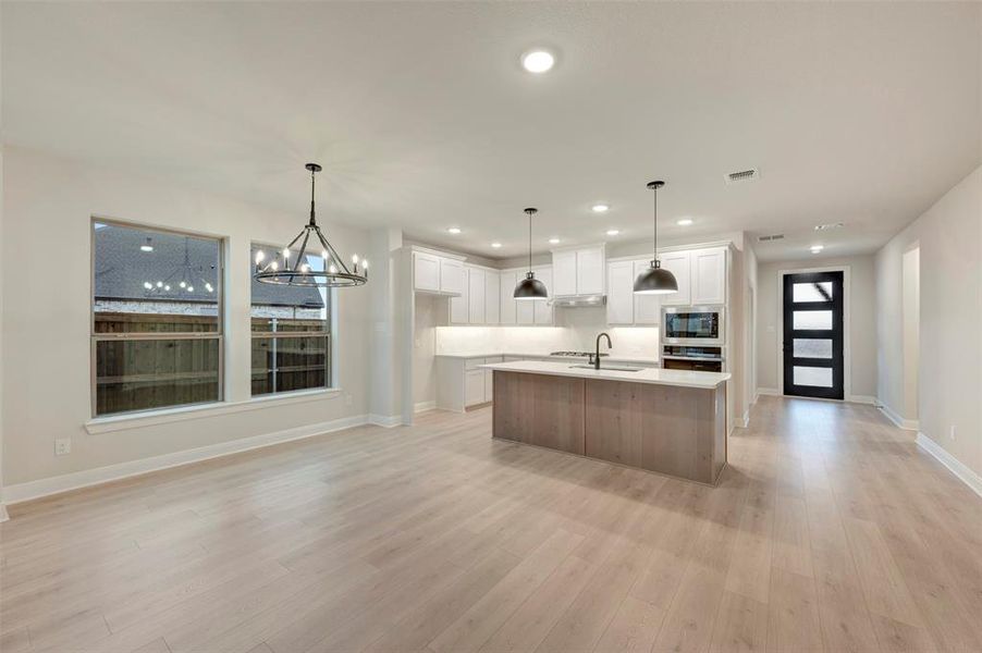 Spacious, unfurnished interior of a new home in Karis - Village Series, Crowley (Image 28).