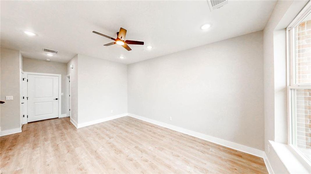 Spacious, unfurnished interior of a new home in , Denton (Image 11). Spacious, unfurnished interior of a new home in , Denton (Image 11).