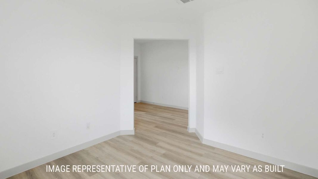 Representative unfurnished interior of a home built from the Lakeway by D.R. Horton in Reserve at Mallard Lakes, Orange (Image 26).