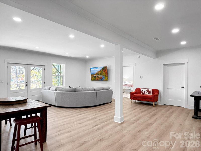 Furnished interior view inside a new home in , Waynesville (Image 18).