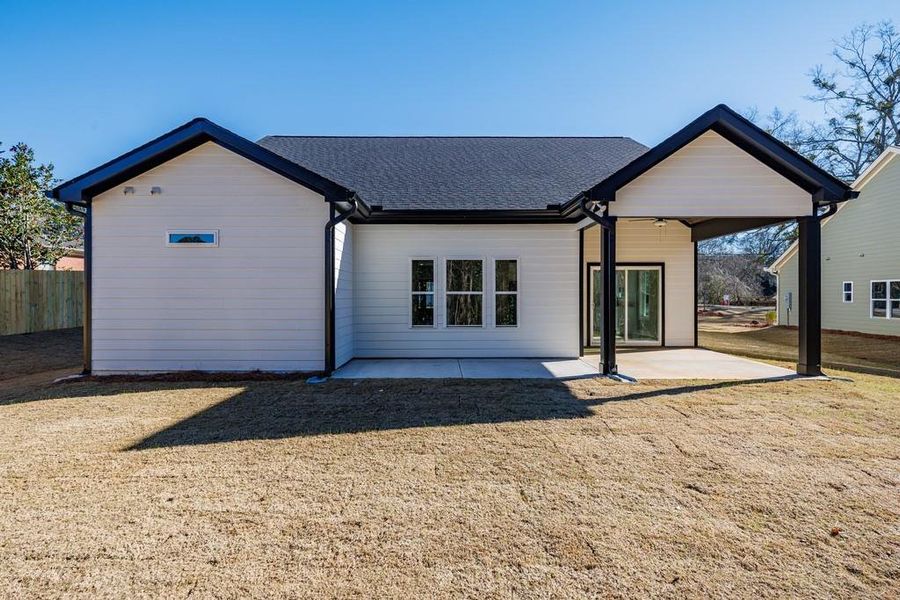 Exterior details and patio area of a home in , Carrollton (Image 30).