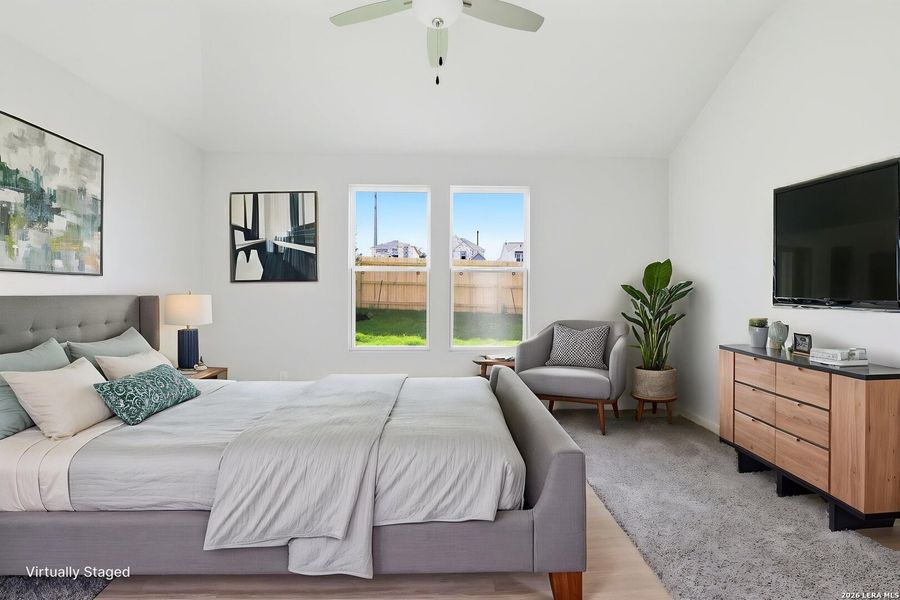 Furnished interior view inside a new home in , San Antonio (Image 10).
